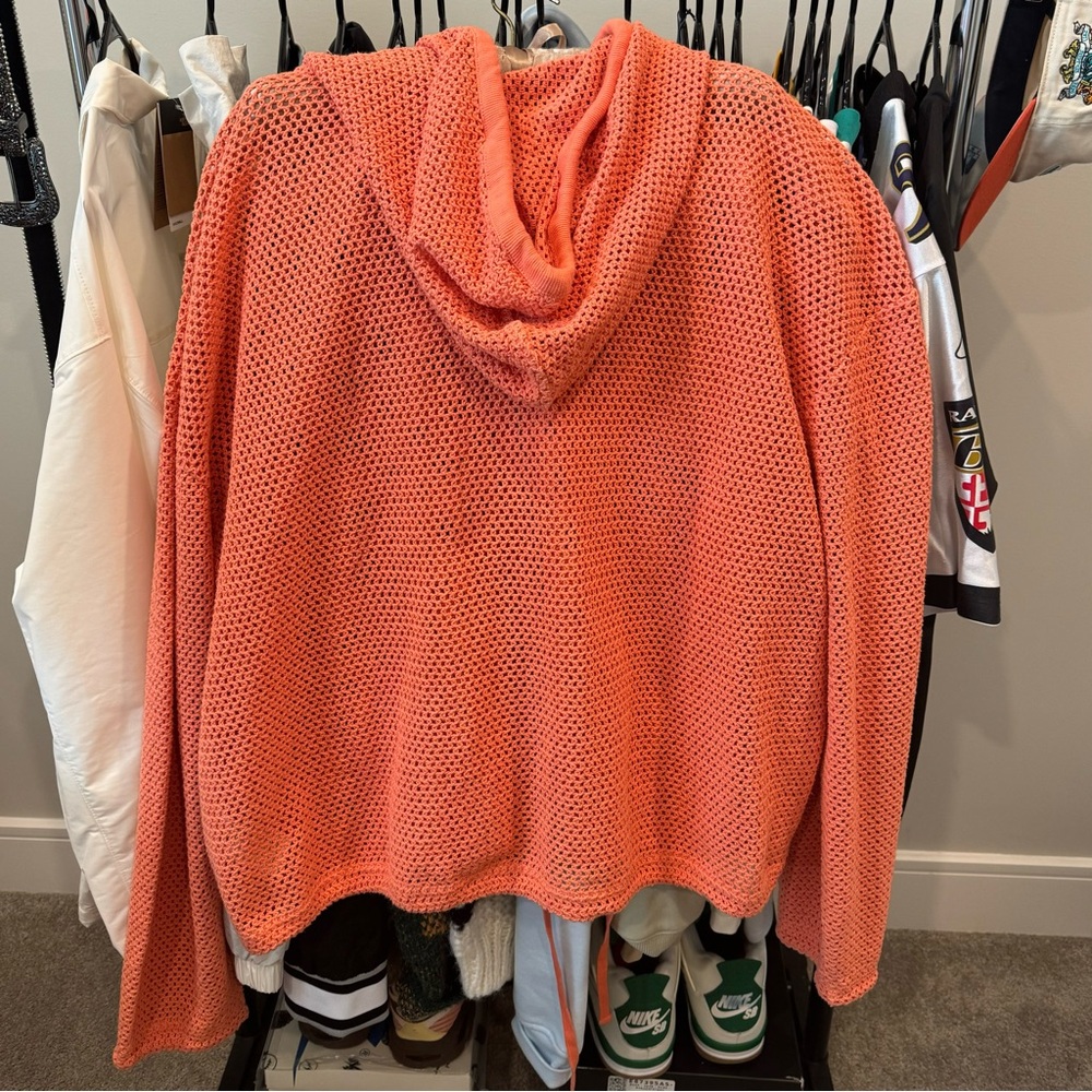 Urban Outfitters BDG Boardwalk Mesh Full Zip Hoodie Sweatshirt - Picture 9 of 9